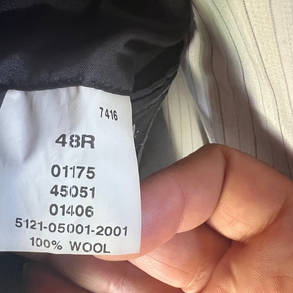 Jos. A. Bank Classic Black Men's Blazer Sleek and Modern Appeal - Picture 6 of 10